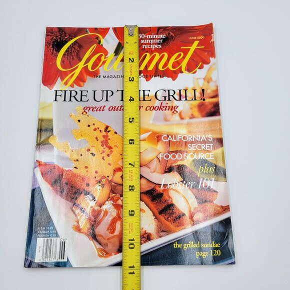 Vintage Cookbooks Gourmet June 2000 Country Cooking December 1988 Cooking Recipe - Picture 8 of 15